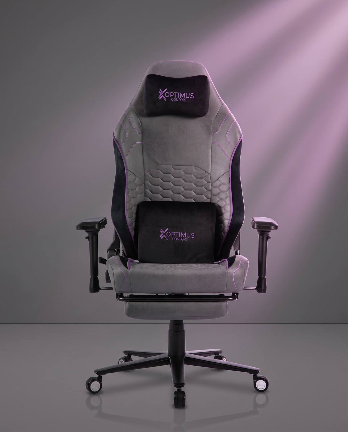 Silla gamer TitanEvo Magnetic púrpura
